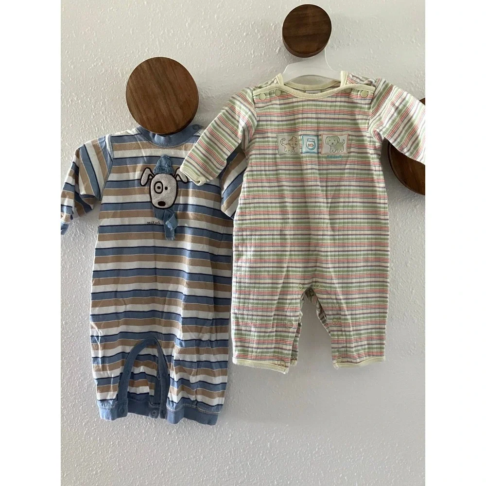 Vintage Osh Kosh‎ Long Sleeve Rompers